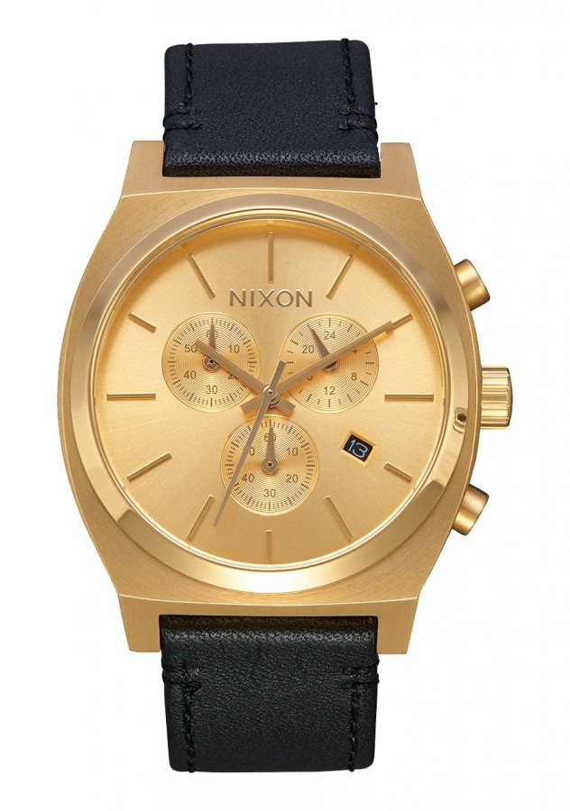 Nixon TIME TELLER CHRONO LEATHER A1164510 - Vista frontal