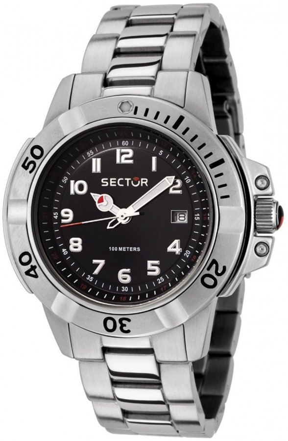  SECTOR  240 EXT.LINE SS 3H GENT BLACK DIAL/ R3253240025 - Vista frontal