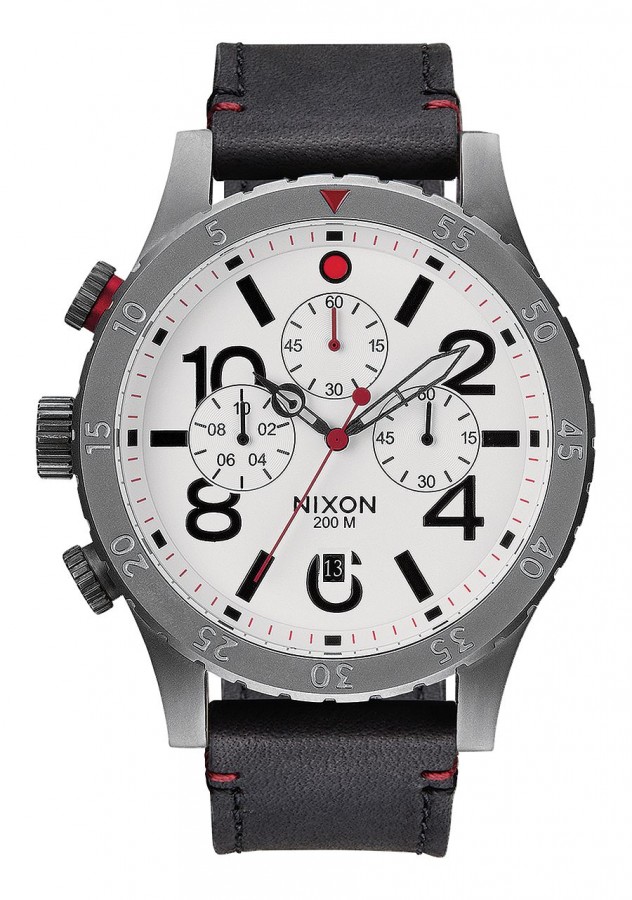Nixon CHRONO LEATHER A363486 - Vista frontal