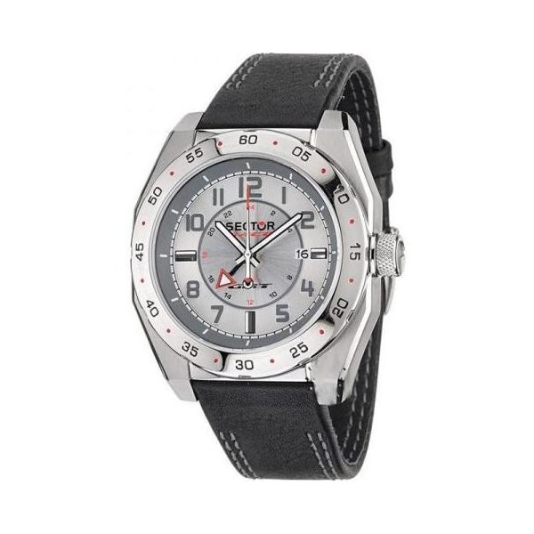 SECTOR  RACE EXT GMT 44MM SS SILVER DIAL/BL R3251660015