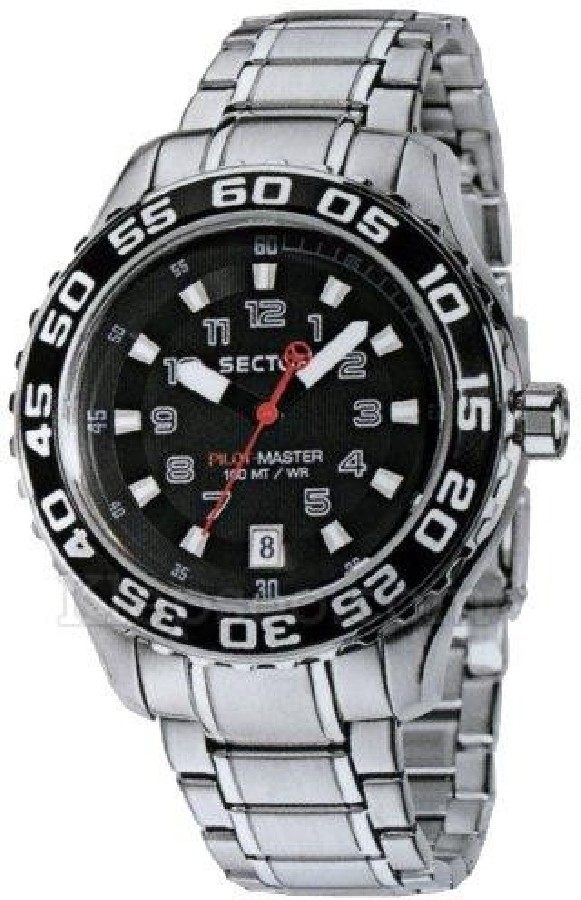  SECTOR  PILOT MASTER 3 H 42MM BLACK DIAL /BR R3253179025 - Vista frontal