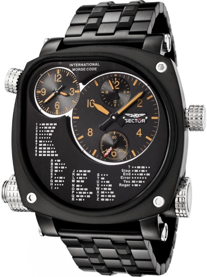  SECTOR SPORT WATCH  COMPASS DUAL TIME R3253907025 - Vista frontal