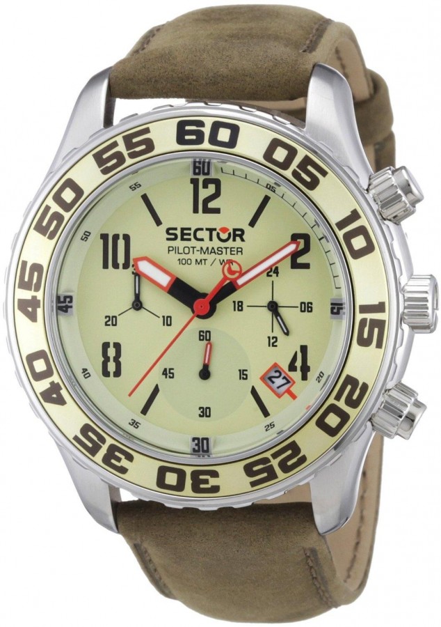  SECTOR WATCH  PILOT MASTER R3271679065 - Vista frontal