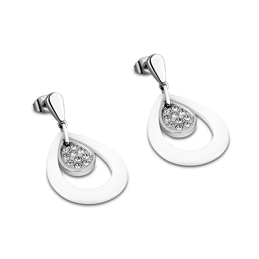 Lotus Style CERAMIC PENDIENTES LS1706-4/1 - Vista frontal
