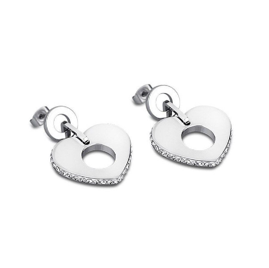 Lotus Style WOMAN'S HEART PENDIENTES LS1711-4/1 - Vista frontal