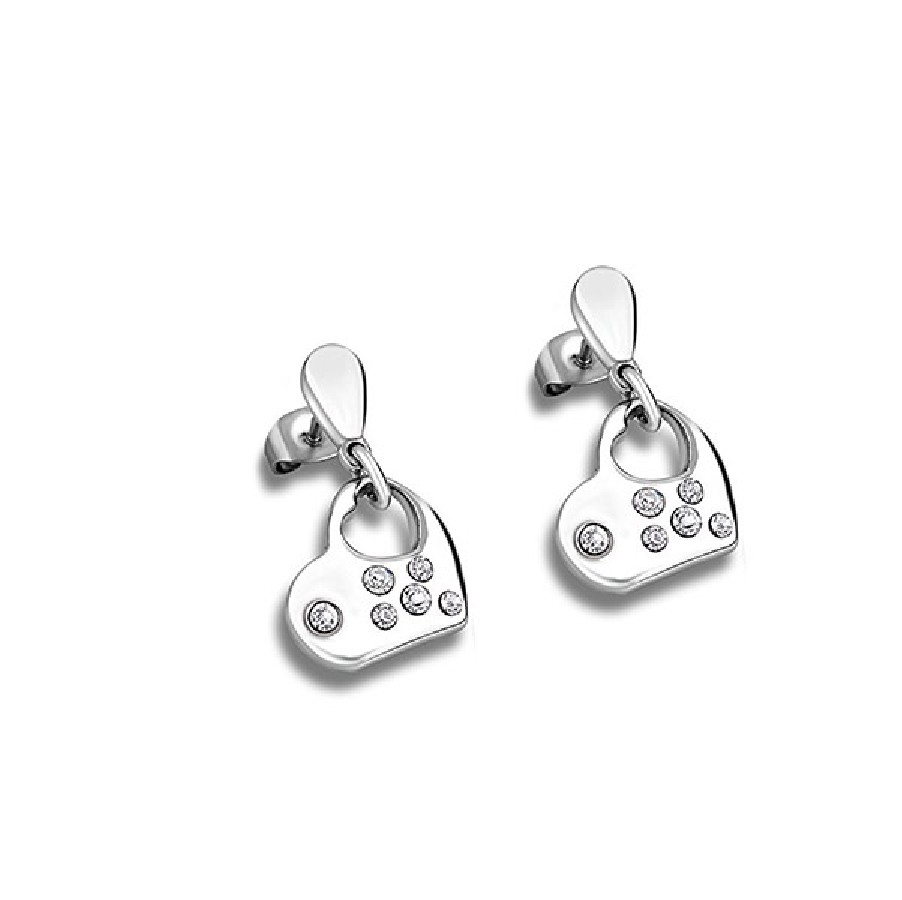Lotus Style WOMAN'S HEART PENDIENTES LS1746-4/1 - Vista frontal