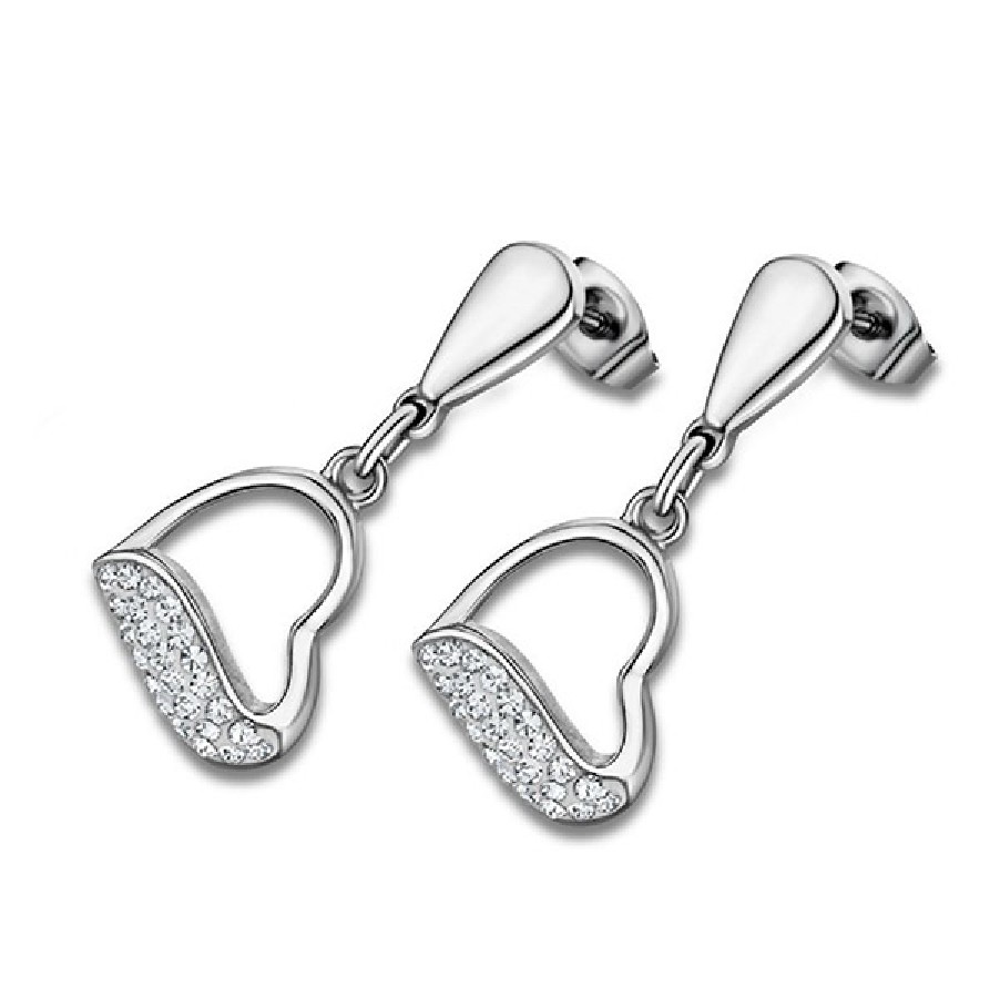 Lotus Style WOMAN'S HEART PENDIENTES LS1784-4/1 - Vista frontal