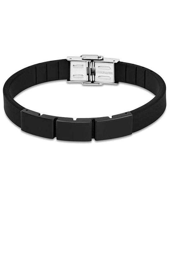 Lotus Style MEN IN BLACK PULSERA LS1796-2/3 - Vista frontal
