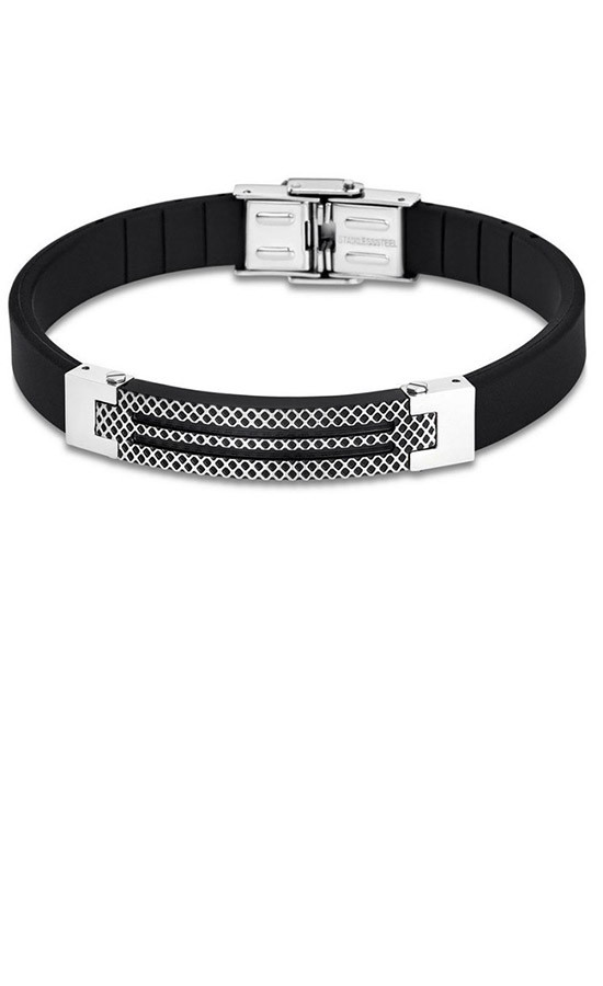 Lotus Style MEN IN BLACK PULSERA LS1797-2/4 - Vista frontal