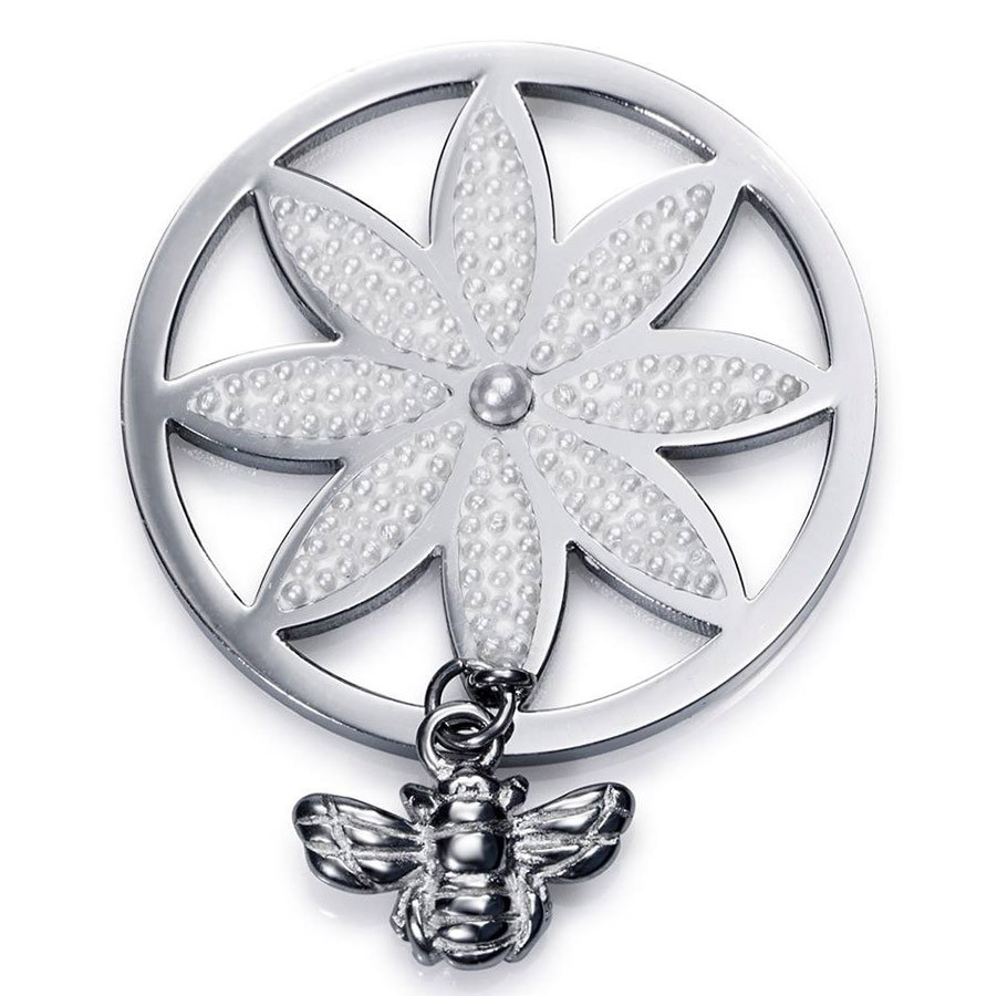 Viceroy PLAISIR MEDALLÓN FLOR AVISPA VMR0047-10 - Vista frontal