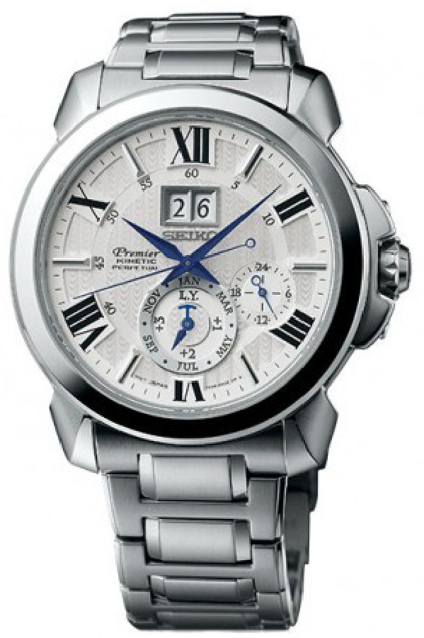 Seiko PREMIER PERPETUO SNP139P1 - Vista frontal