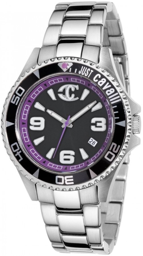  JUST CAVALLI TIME  ABYSS BLACK DIAL 7253141025 - Vista frontal