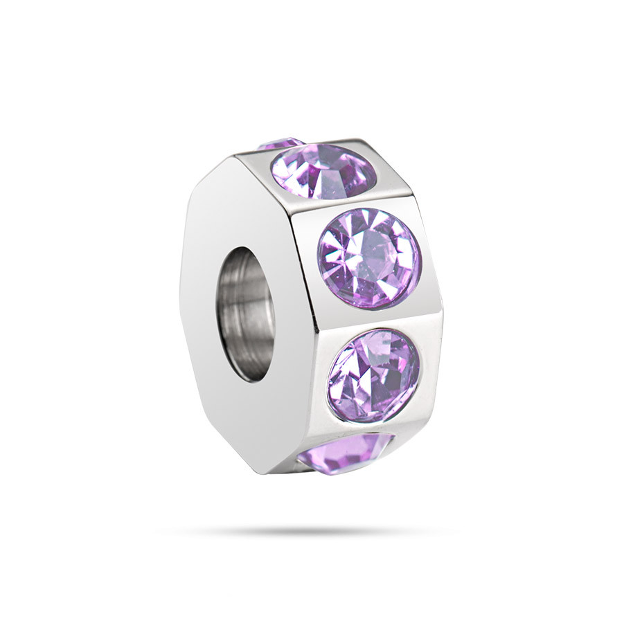 Morellato GIOIELLI DROPS STEEL-CRYSTAL TANZANITE SCZ192 - Vista frontal