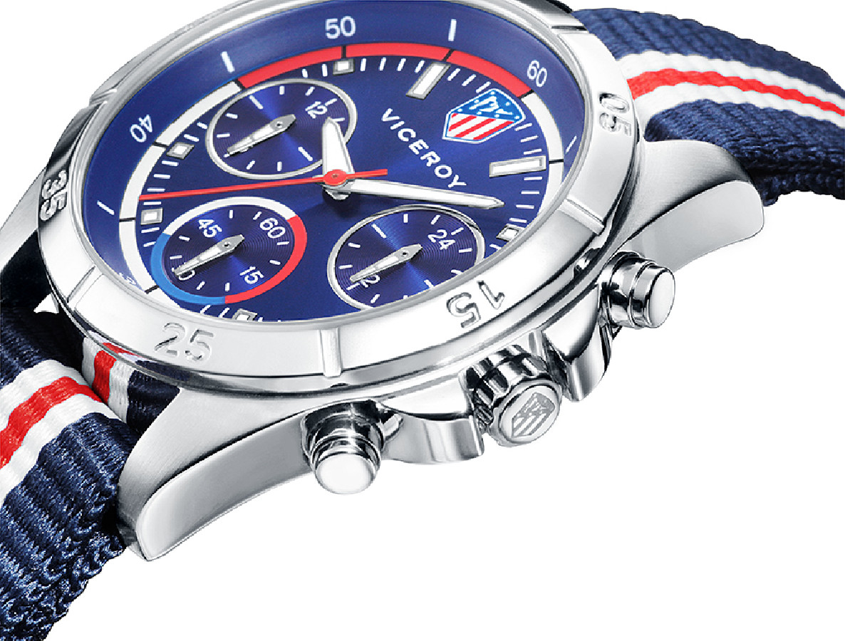 Orologio Viceroy Atletico Madrid - Acciaio Inossidabile, Impermeabile 100m, Vetro Minerale, Design Ufficiale - Foto 9