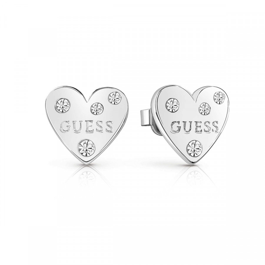 Guess HEART IN HEART PENDIENTES UBE84003 - Vista frontal