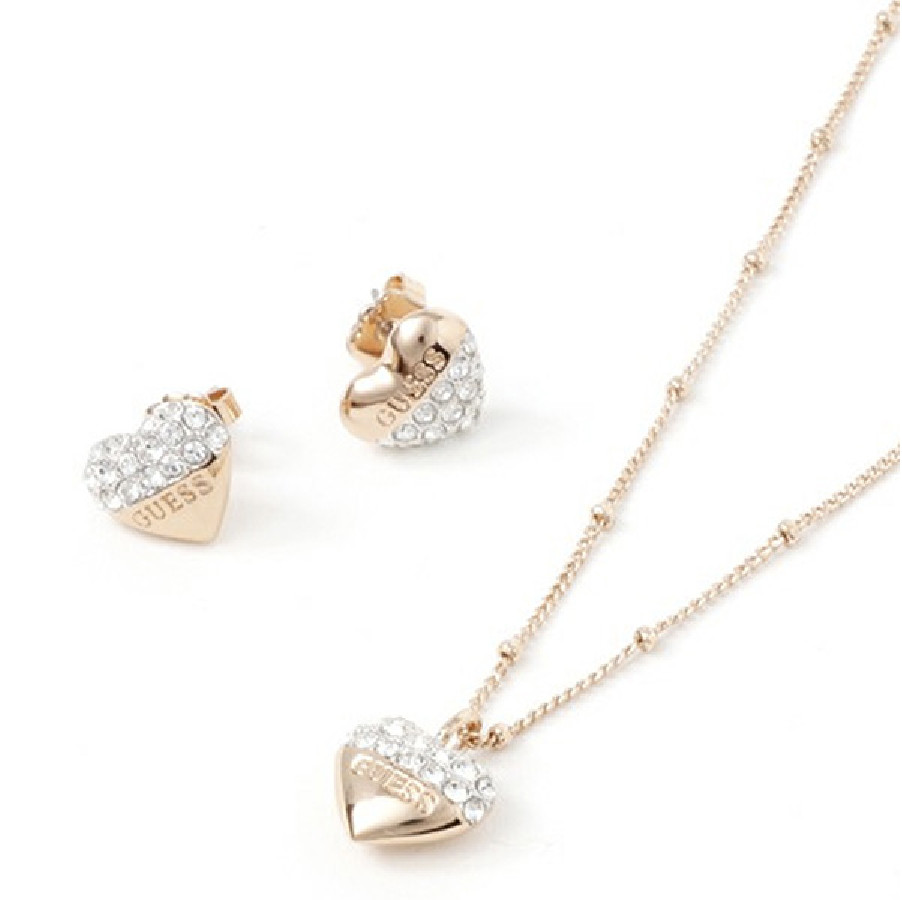 Guess JEWELLERY TWINKLE PENDIENTES Y COLLAR UBS82125 - Vista frontal