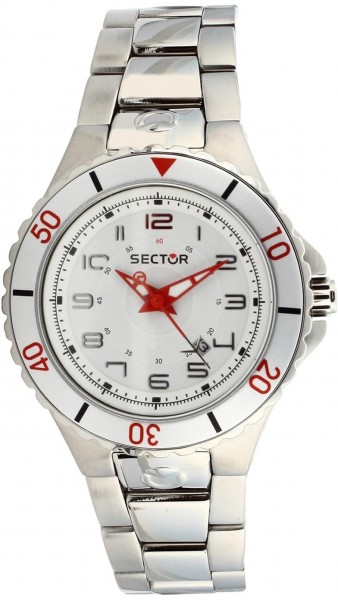 Montre Sector 175 Aluminium Calendrier Noir - Mouvement Quartz - Étanche 100m - Neuve