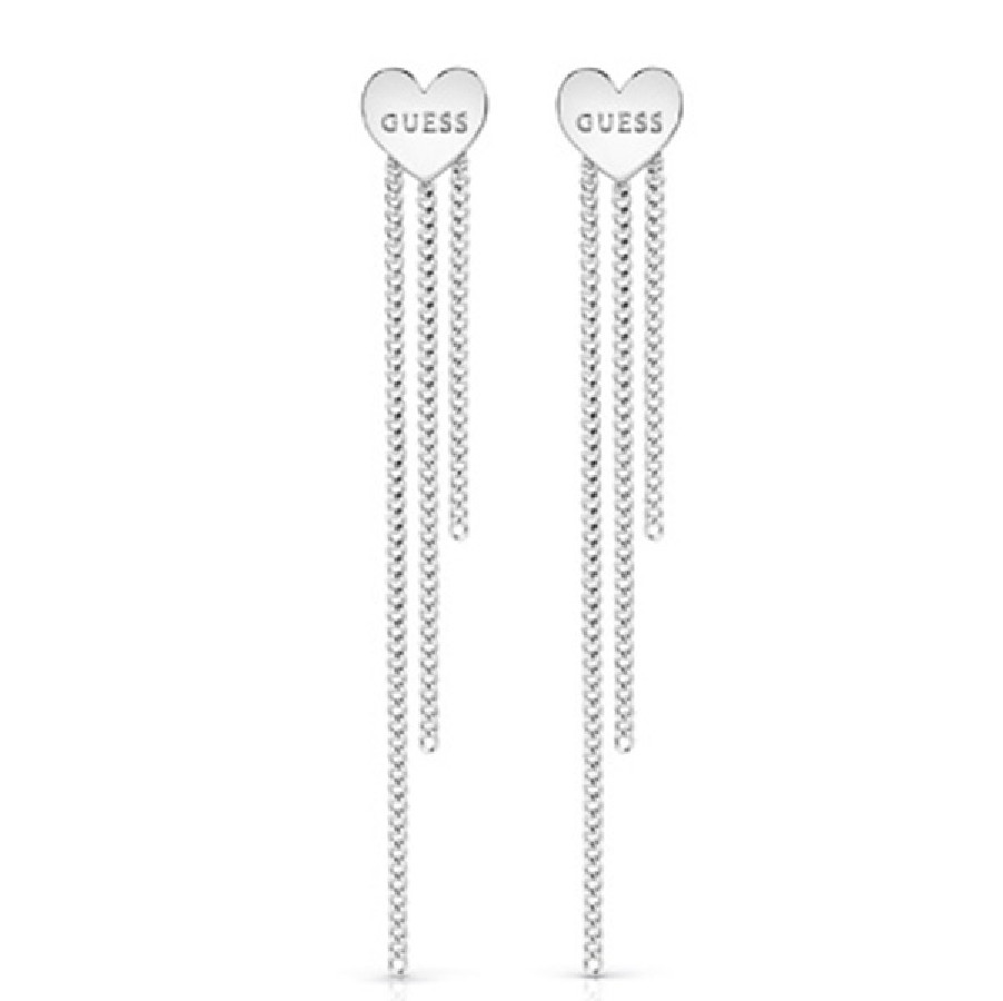 Guess LOVE CHAIN PENDIENTES UBE84080 - Vista frontal