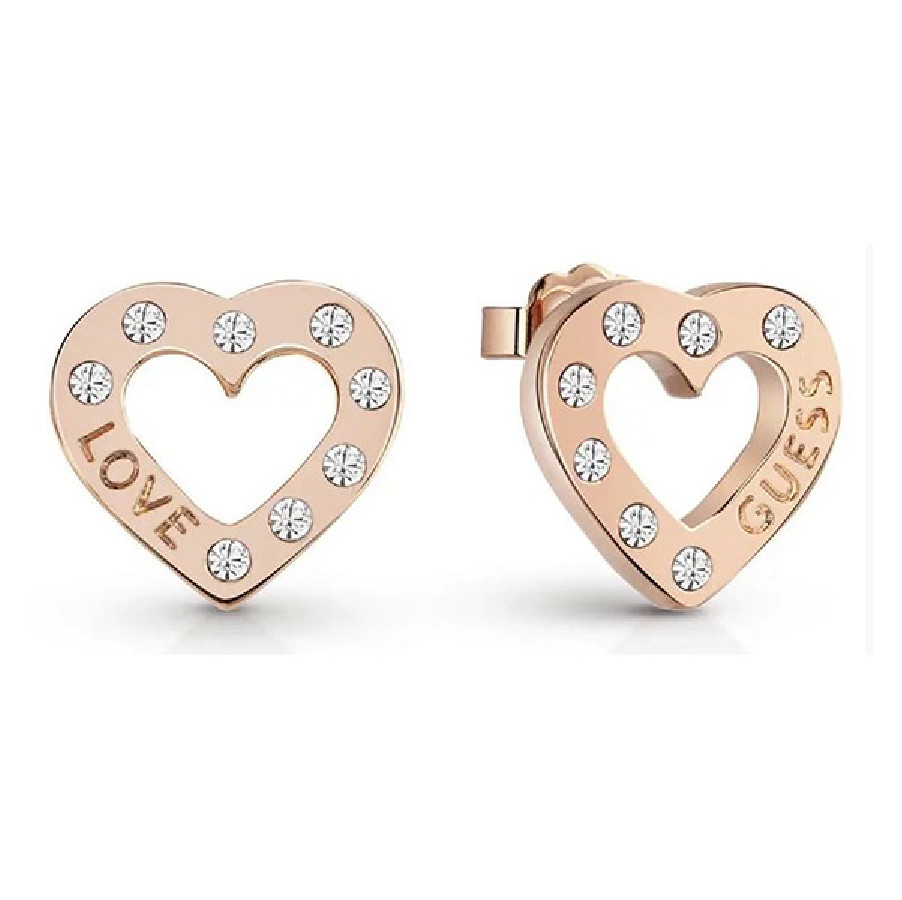 Guess HEART PENDIENTES UBE83121 - Vista frontal