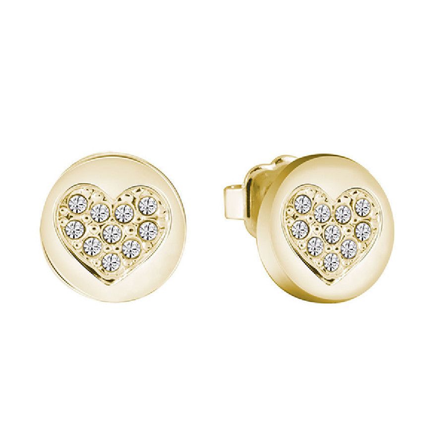 Guess JEWELLERY GUESS HEART DEVOTION PENDIENTES  UBE82043 - Vista frontal
