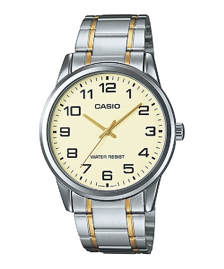 Casio MTP-V001SG-9B - Vista frontal