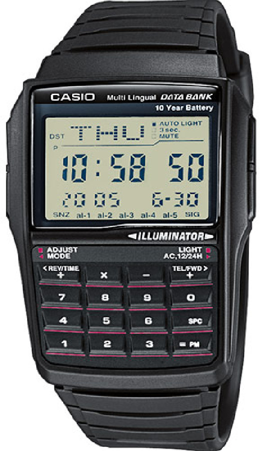 Casio DBC-32-1AES - Vista frontal