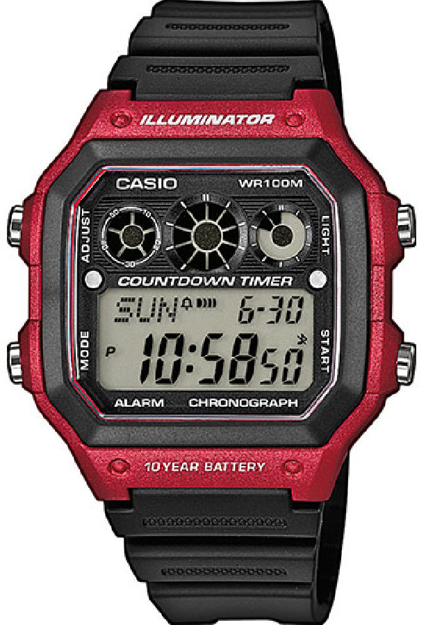 Casio AE-1300WH-4AVEF - Vista frontal