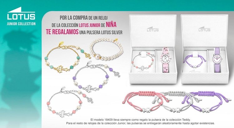 Pulseras de Regalo Lotus Niña