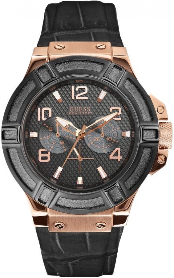 Guess WATCHES   SPORTY RIGOR W0040G5 - Vista frontal