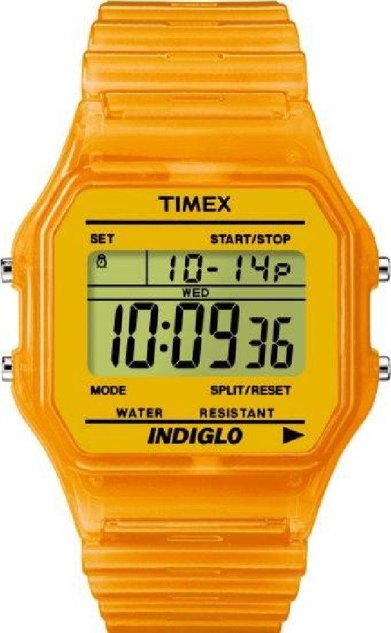  TIMEX CORE DIGITAL COLOUR Collection ORANGE T2N807 - Vista frontal