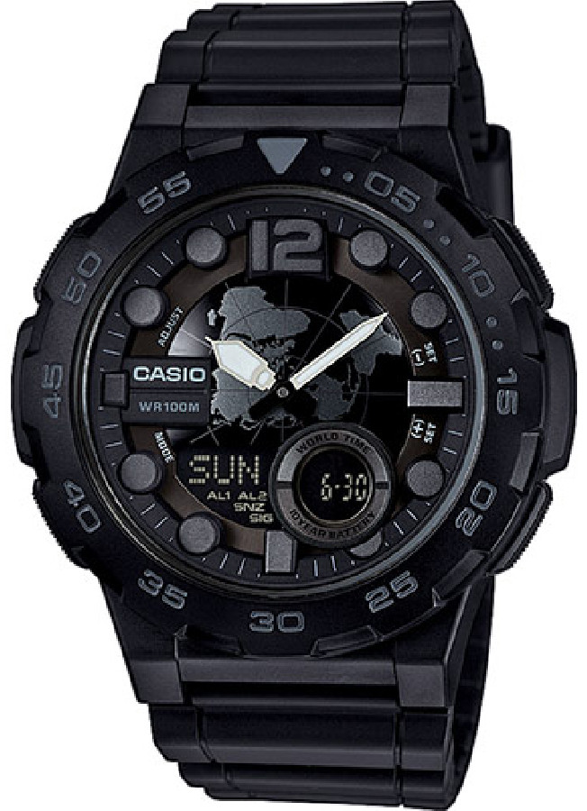 Casio AEQ-100W-1BVEF - Vista frontal