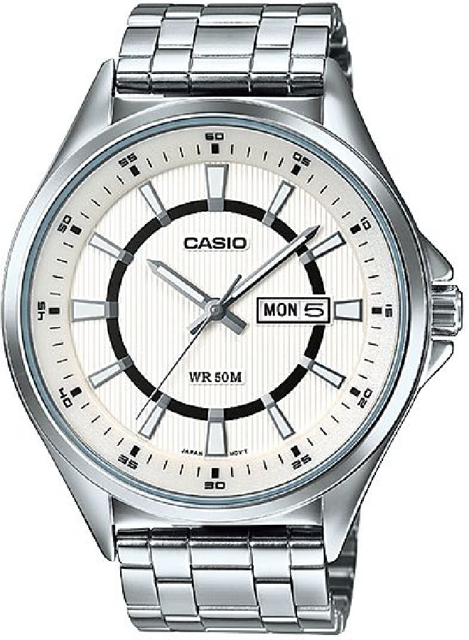 Casio MTP-E108D-7A - Vista frontal
