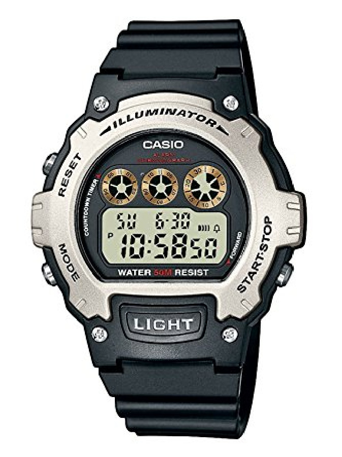 Casio W-214H-1AVEF - Vista frontal