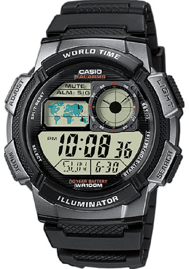 Casio AE-1000W-1BVEF - Vista frontal