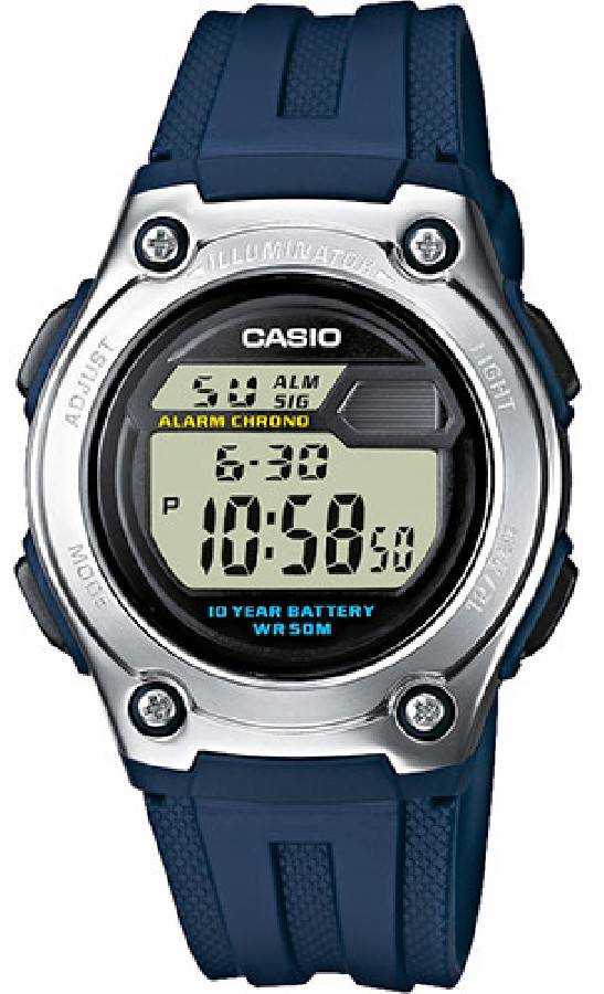 Casio W-211-2AVES - Vista frontal