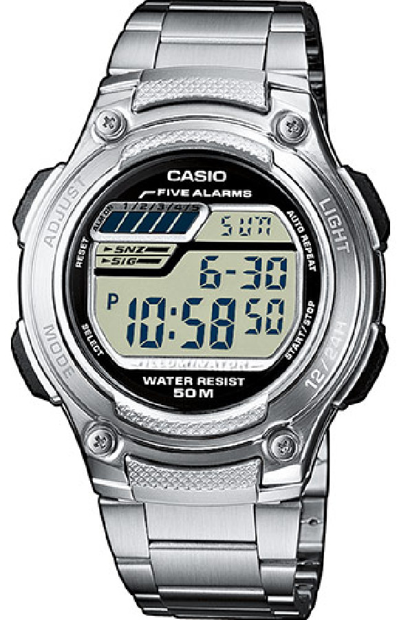 Casio W-212HD-1AVEF - Vista frontal