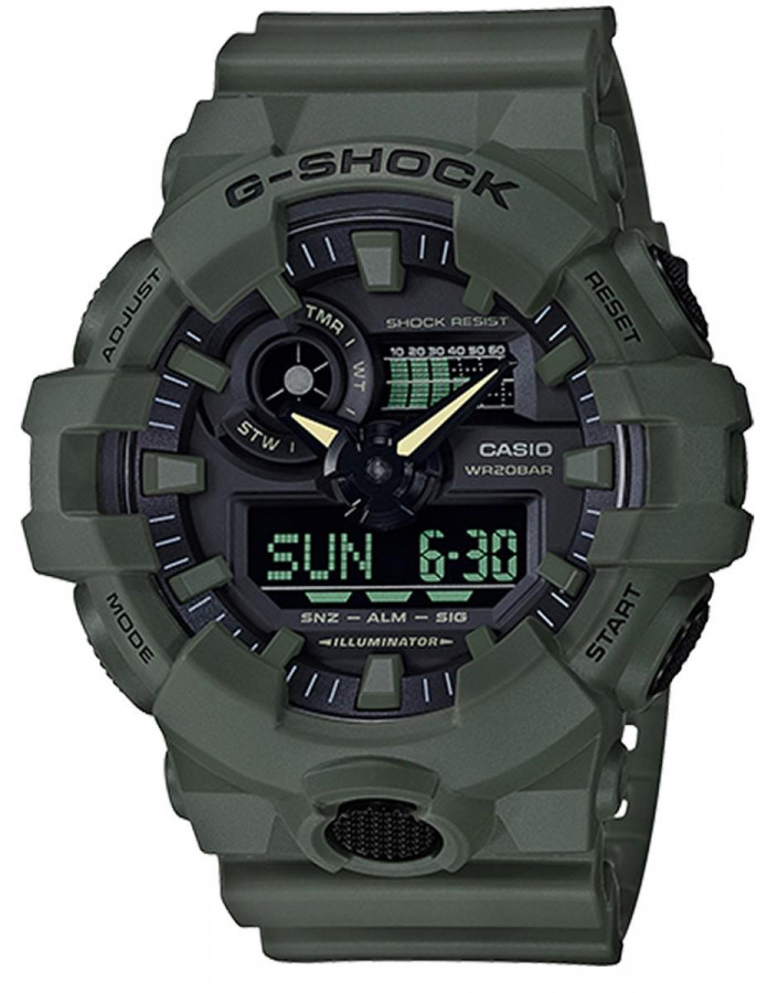 Casio G-SHOCK GA-700UC-3A - Vista frontal