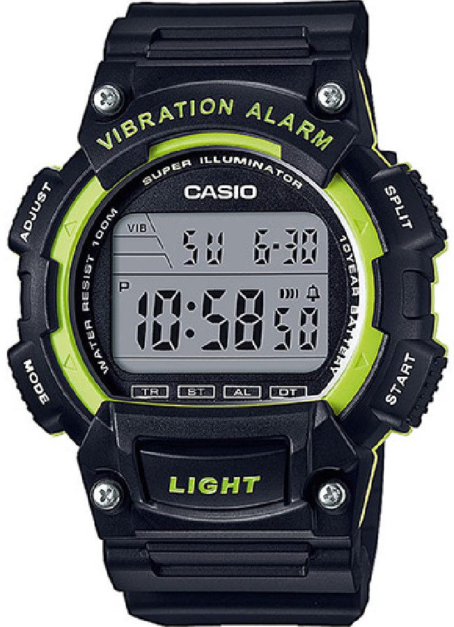 Casio W-736H-3AVEF - Vista frontal