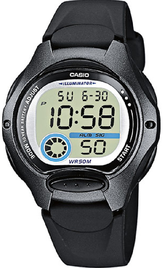 Casio LW-200-1BVEF - Vista frontal