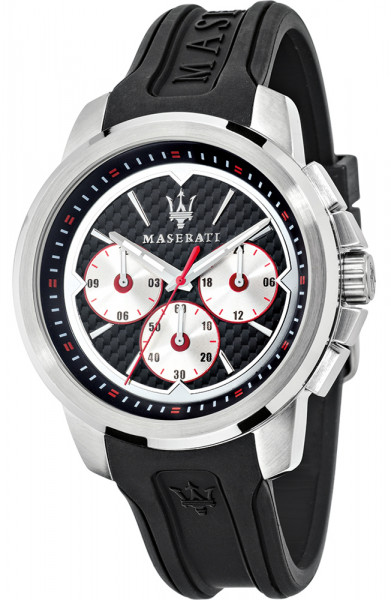 MASERATI SUPERPOLE SPORT 44MM MULT BLK DIAL/STRAP R8851123001