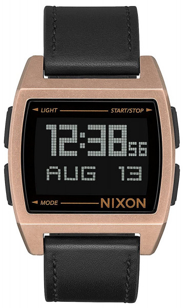 NIXON BASE LEATHER ANTIQUE COPPER / BLACK A1181872