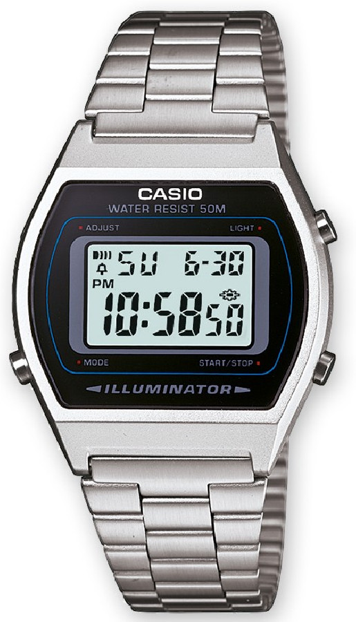 Casio A168WA-1AVEF - Vista frontal