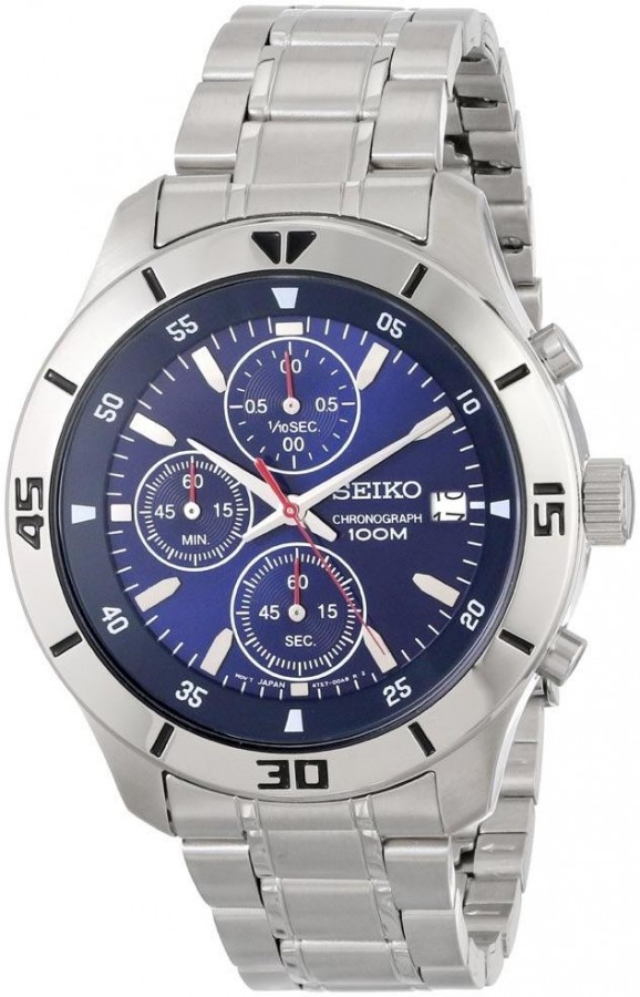 Seiko CHRONO DATE 100mt SKS399 - Vista frontal
