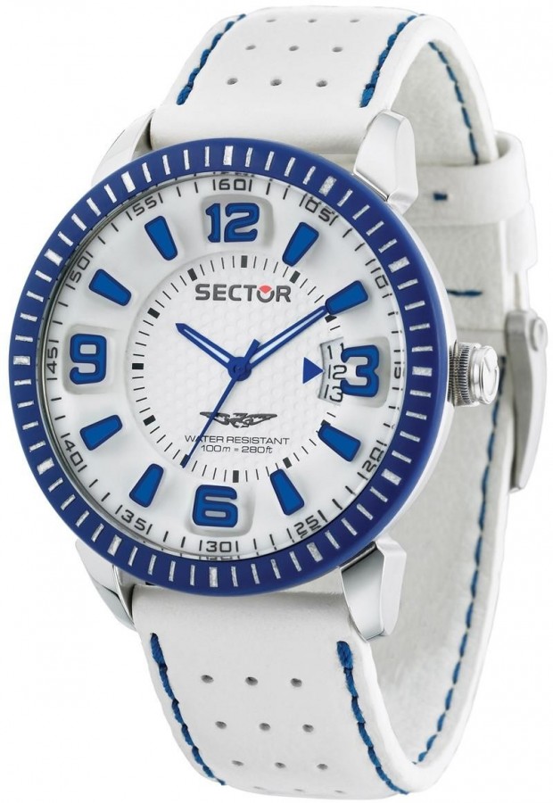  SECTOR  400 44mm White /White R3251119002 - Vista frontal
