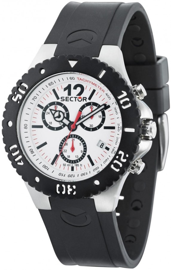  SECTOR  175 43mm CHRONO White R3271611001 - Vista frontal