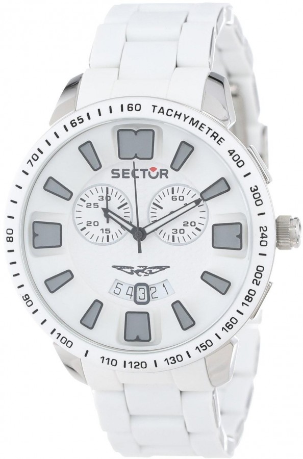  SECTOR  400 48mm CHRONO White R3273619003 - Vista frontal