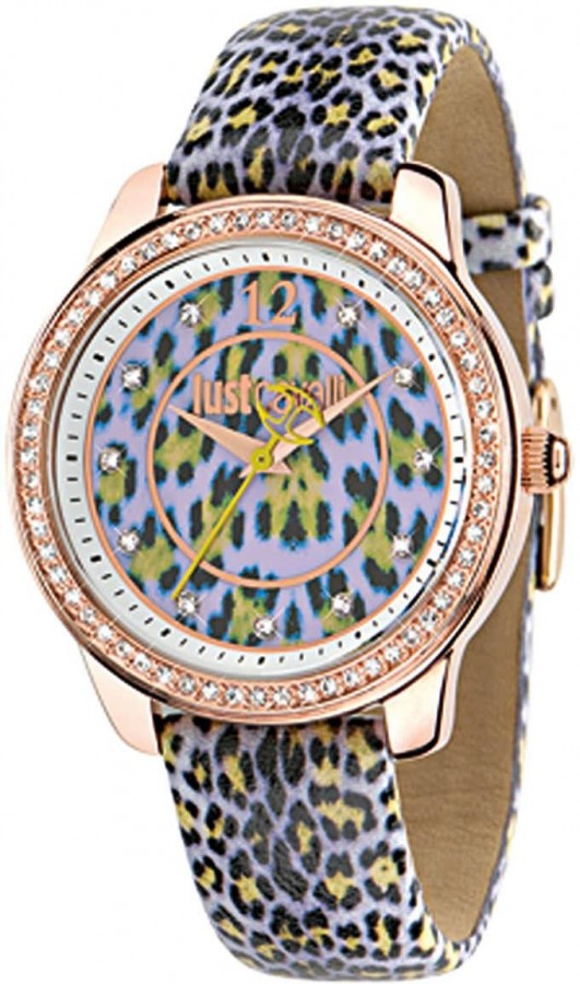  JUST CAVALLI  LEOPARD Purple 7251586504 - Vista frontal