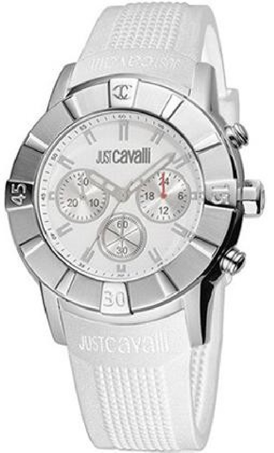  JUST CAVALLI  CRYSTAL Chrono Gent  White 7271661045 - Vista frontal