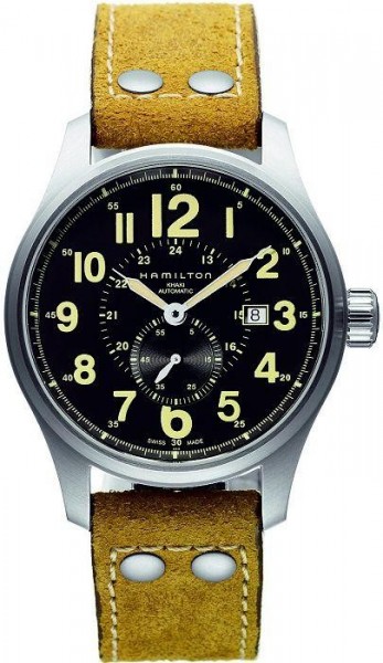 Hamilton Khaki Field Officer Automatic Piccoli Secondi H70655733