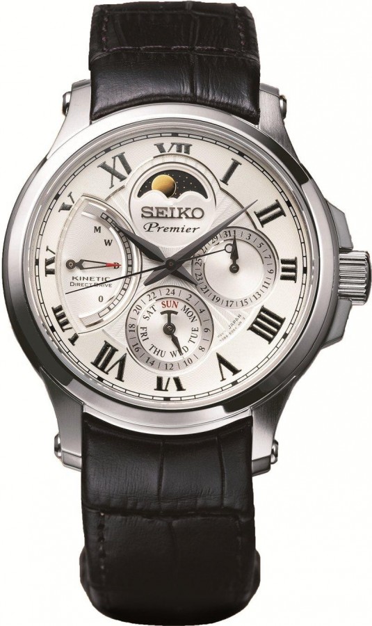 Seiko PREMIER KINETIC SRX007P1 - Vista frontal